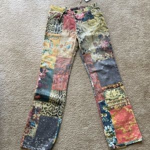 Beautiful Roberto Cavalli print pants